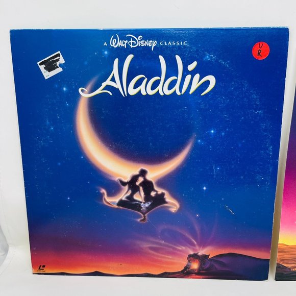 Walt Disney Animated Classic Aladdin Laserdisc PILA-1277 Japanese - Picture 2 of 8